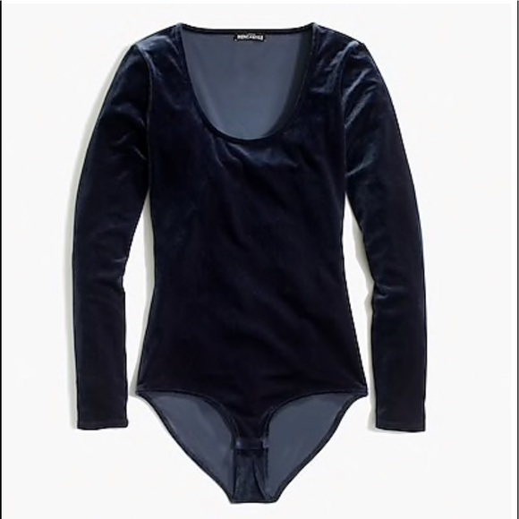 J. Crew Tops - 🎉Last One!🎉J. Crew🎉Plush Velvet Bodysuit🎉🎉